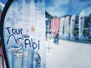 Tour delle alpi - ski test head